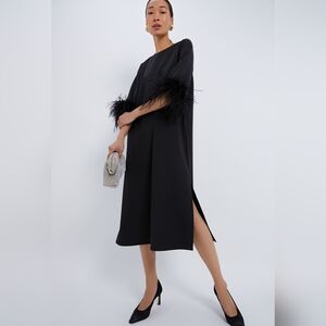 Tuckernuck Black Feather Jamie Dress, Size XL